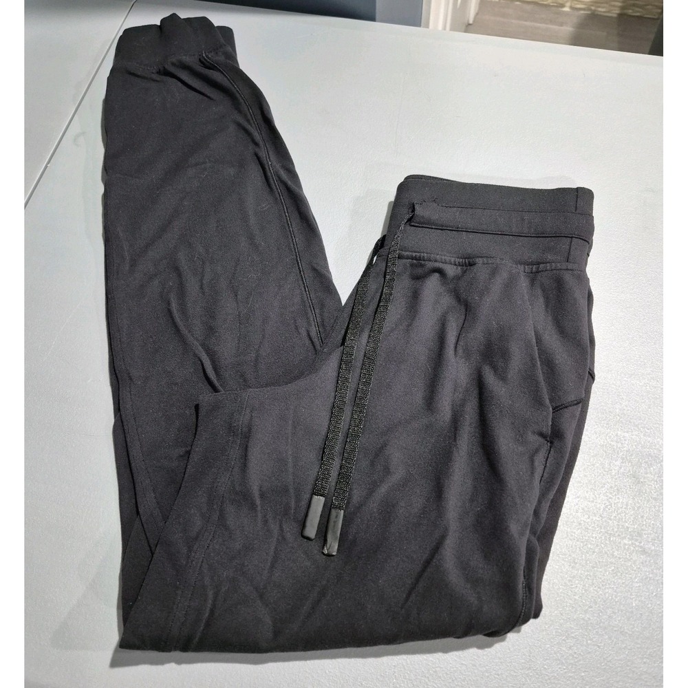Lululemon Joggers Womens 2 Black Ready to Rulu Pant 29" Stretch High Rise Lounge